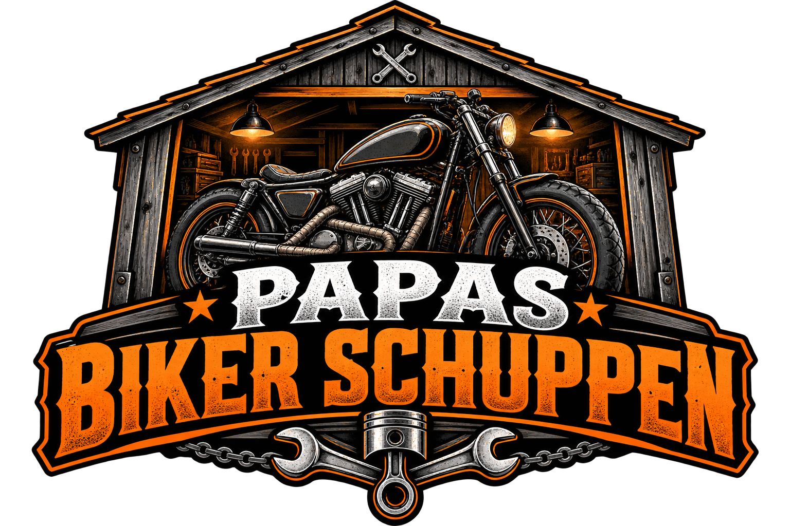 Papas Biker Schuppen – Motorräder mit Charakter